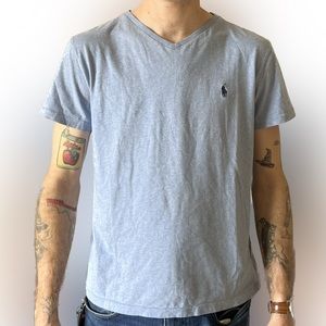 Polo by Ralph Lauren V-neck Tee - size small